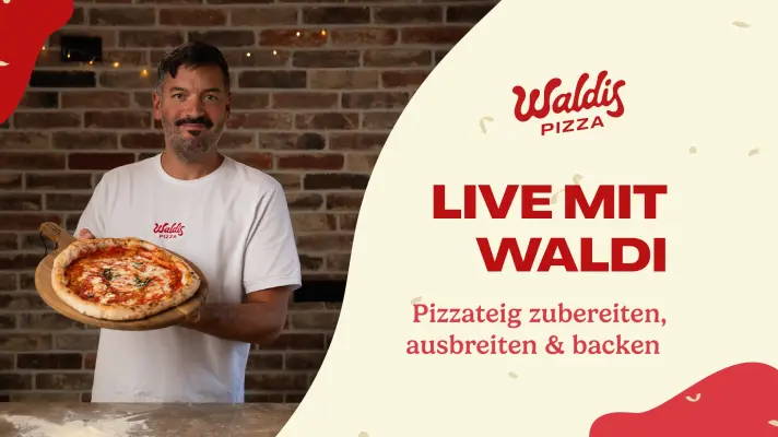 Live Pizzateig Rezept &amp; Tipps - 5 Jahre Waldis Pizza - Live Pizzateig Rezept | 5 Jahre Waldis Pizza