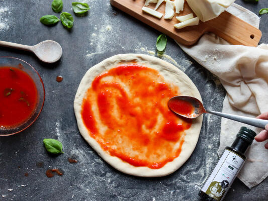 Neapolitanische Pizza Tomatensoße - Teil 3 - Original Neapolitanische Pizza Tomatensoße