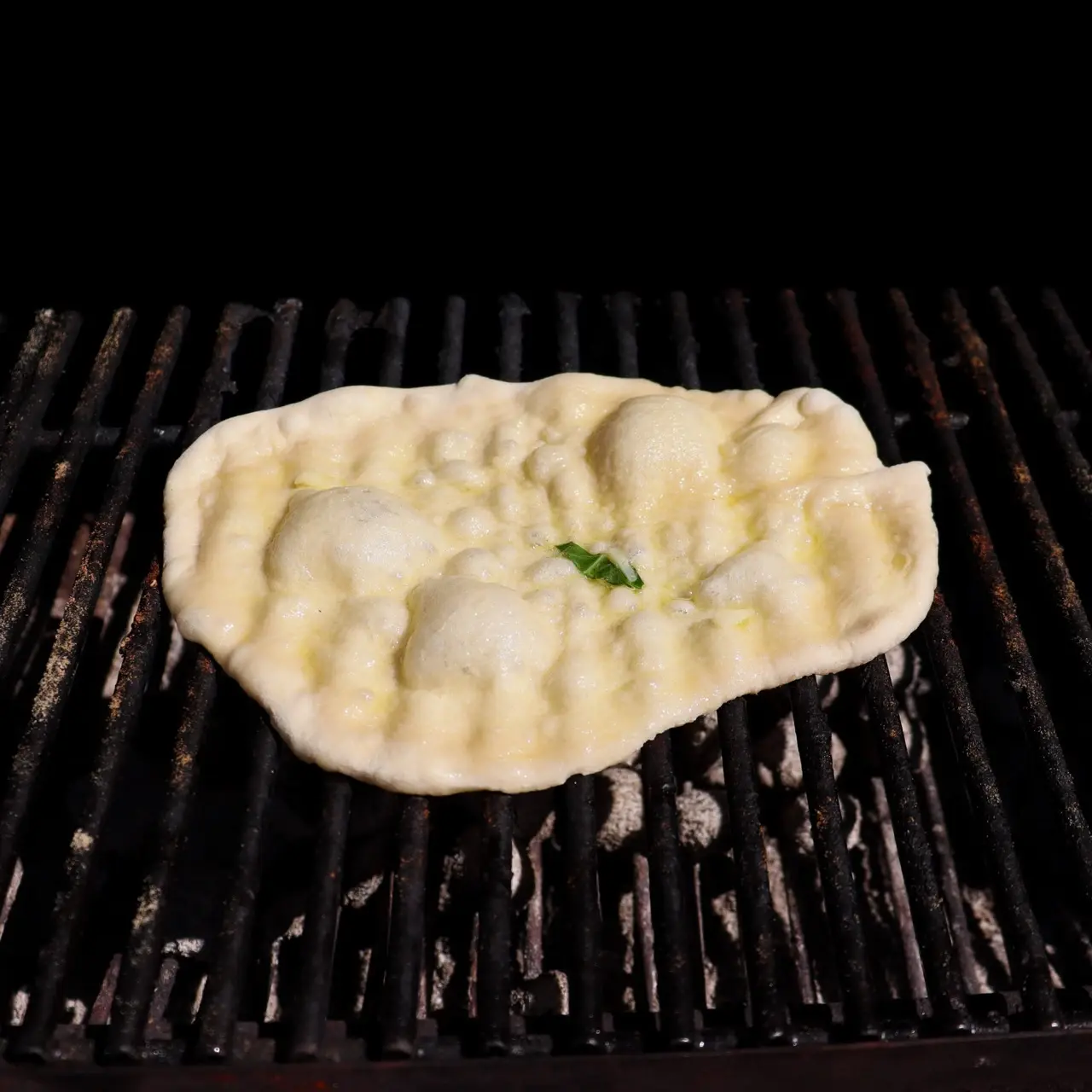 italienisches grellrot mit Knoblauch öl