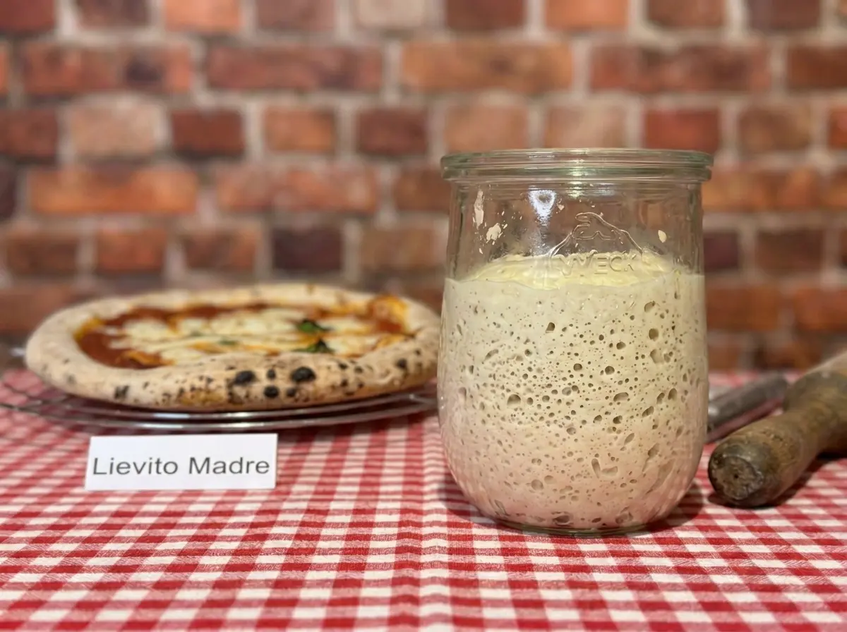 lievito madre pizza