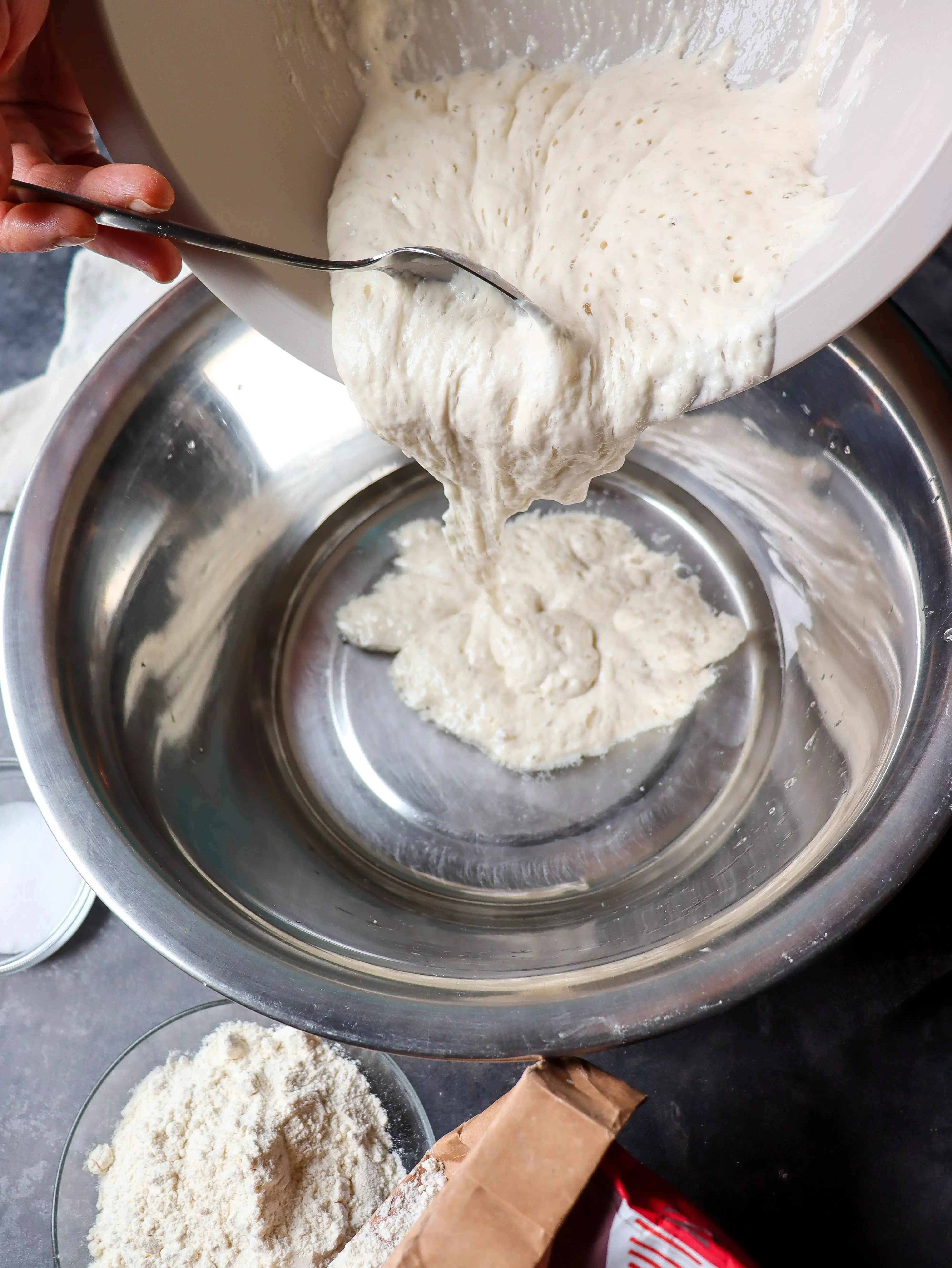 pizzateig zubereitung mit poolish
