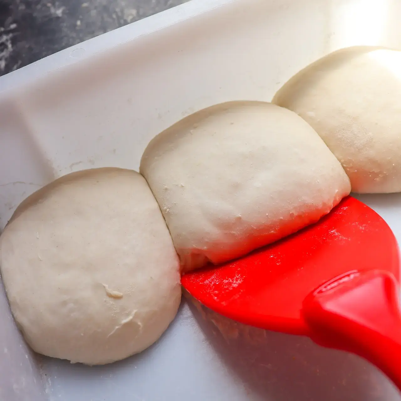 no knead pizzateig stückgare