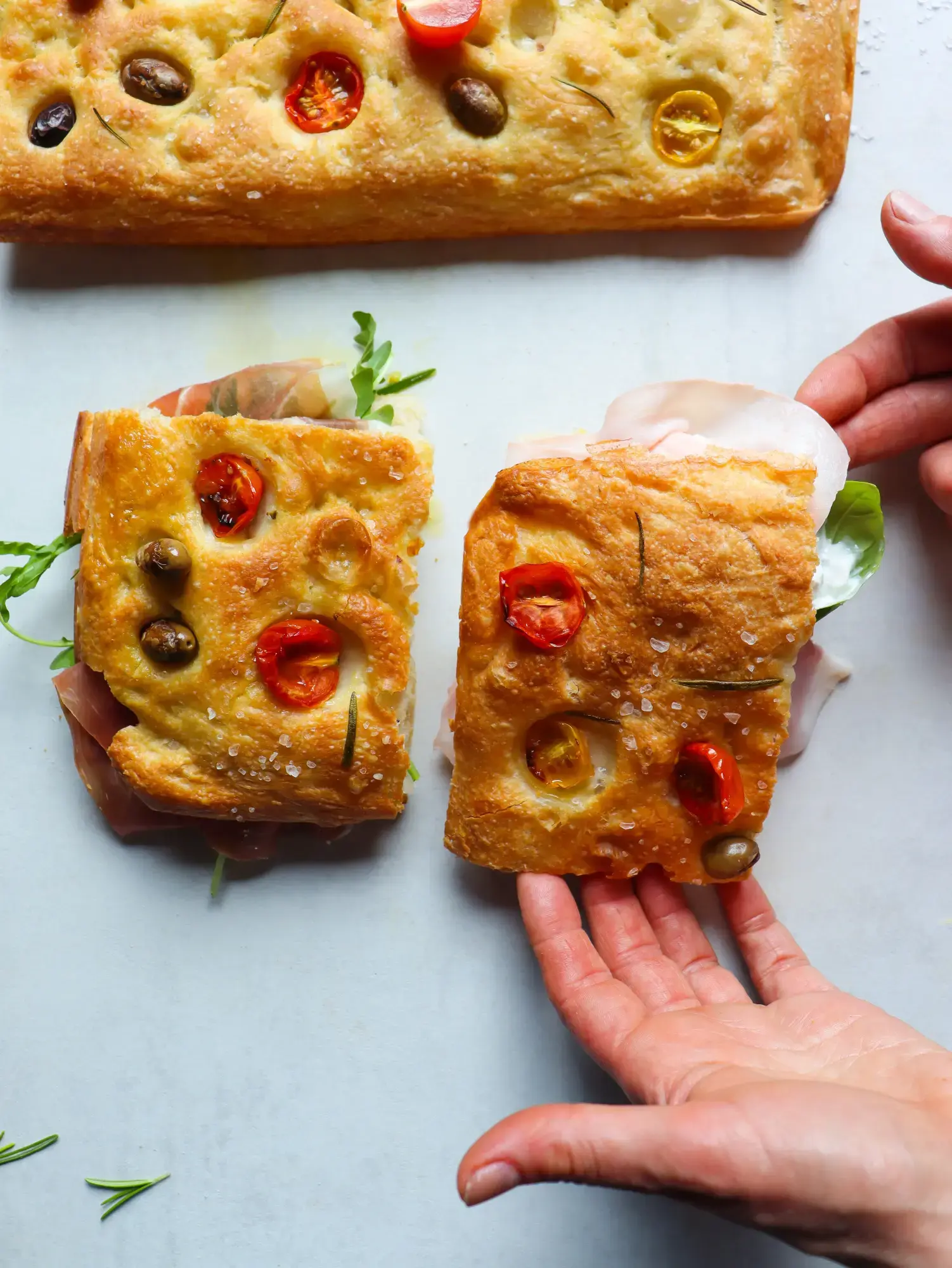focaccia sandwich 