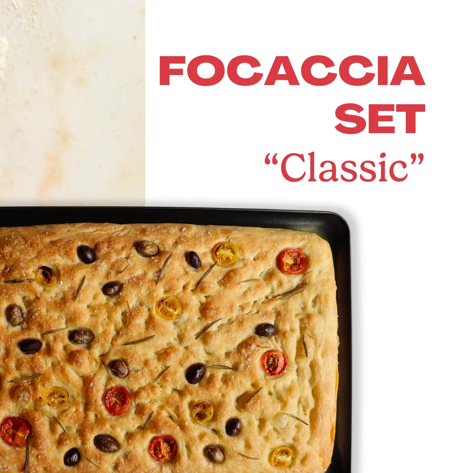 Focaccia Set "Classic"
