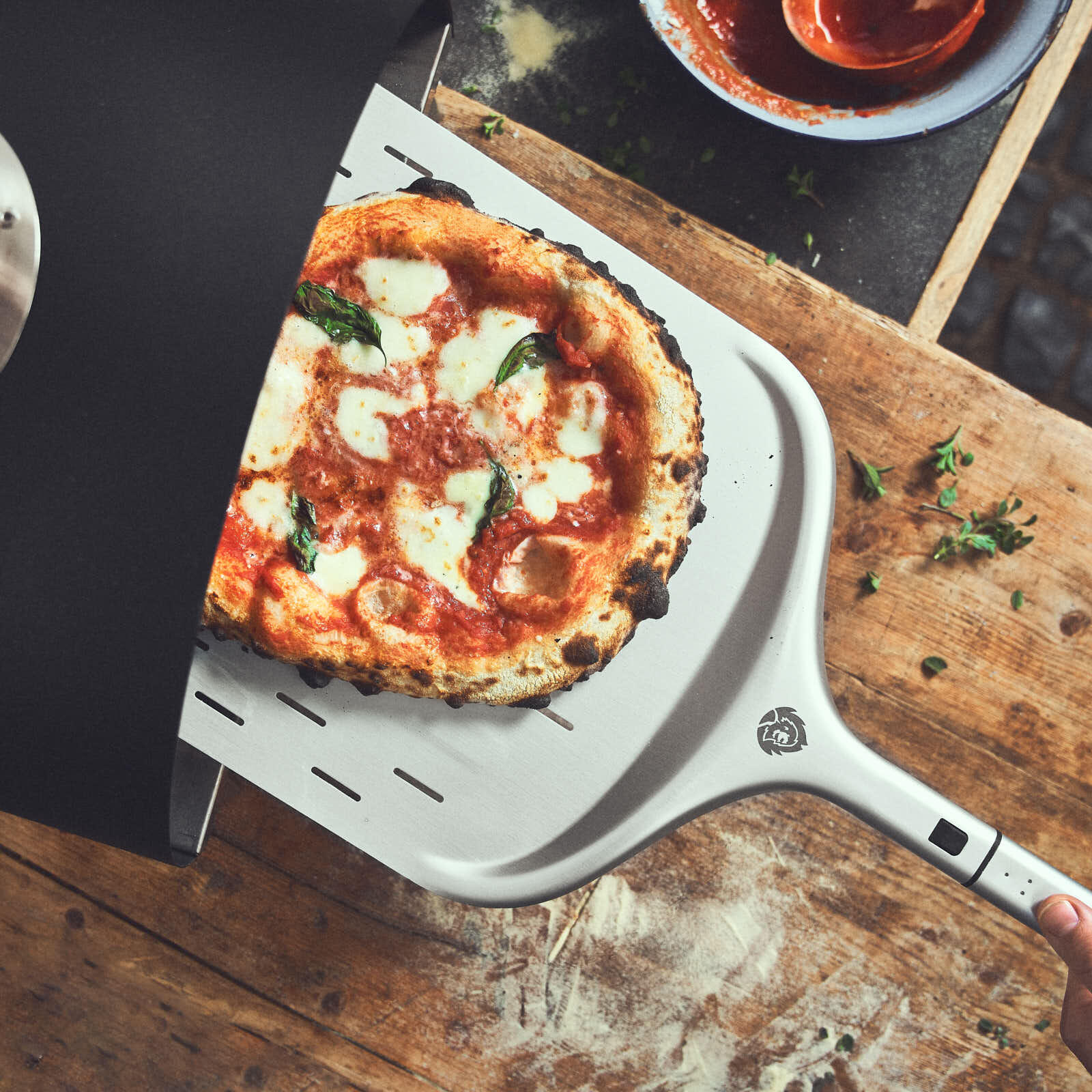 Burnhard TONY Pizzaofen Schieber 29cm