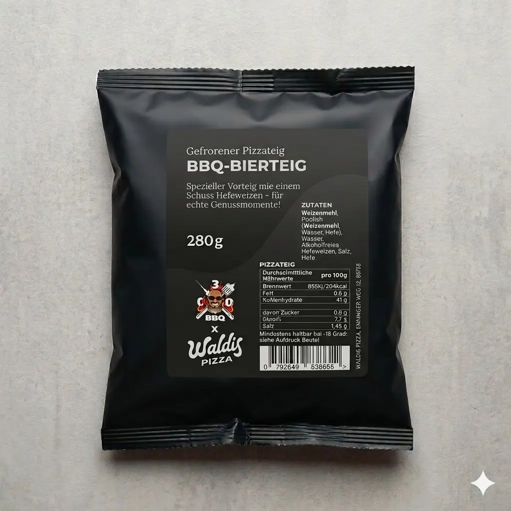 BBQ Bierteig Pizzateigling