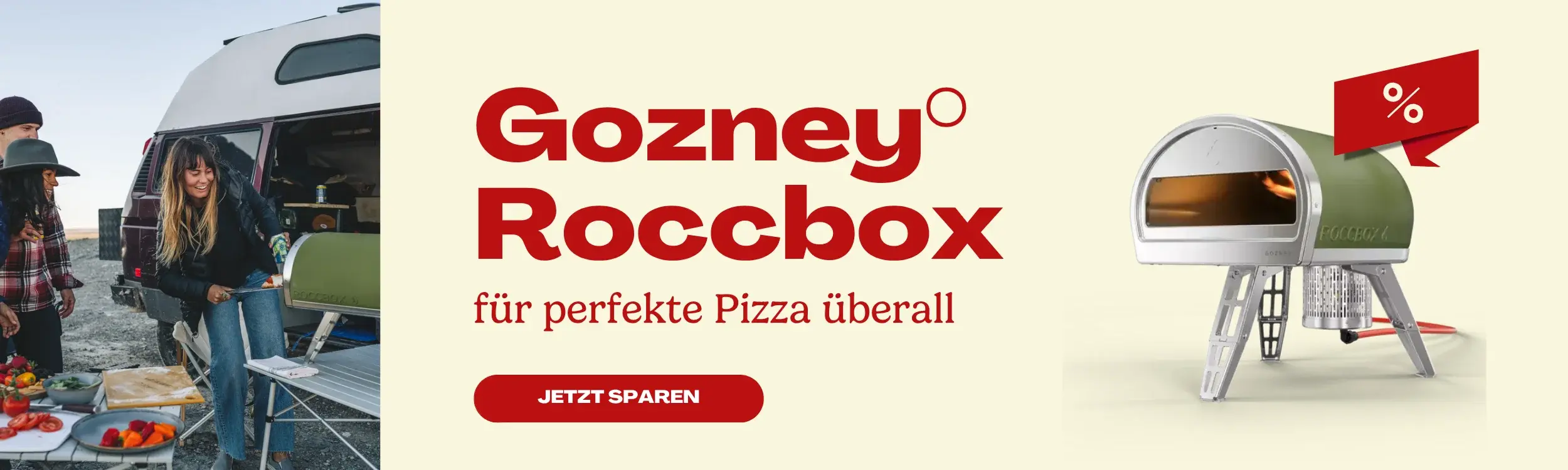 Gozney Roccbox Pizzaöfen