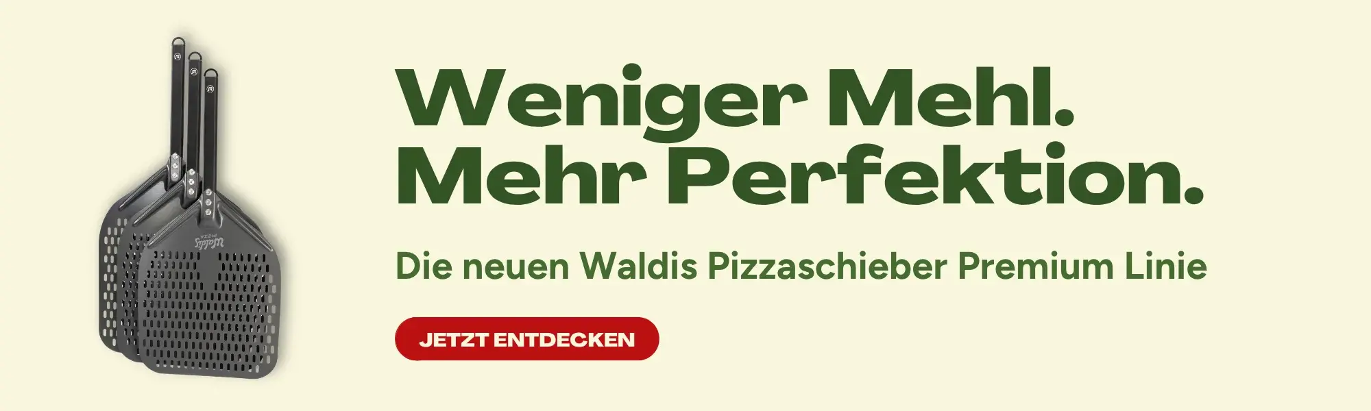 Premium Pizzaschieber von Waldis