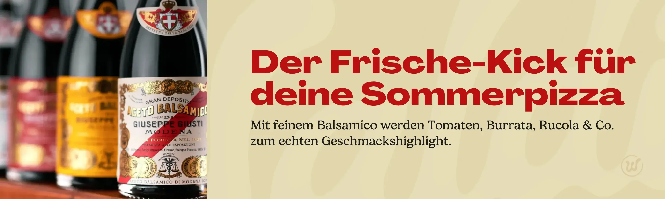 Balsamico für den Sommer