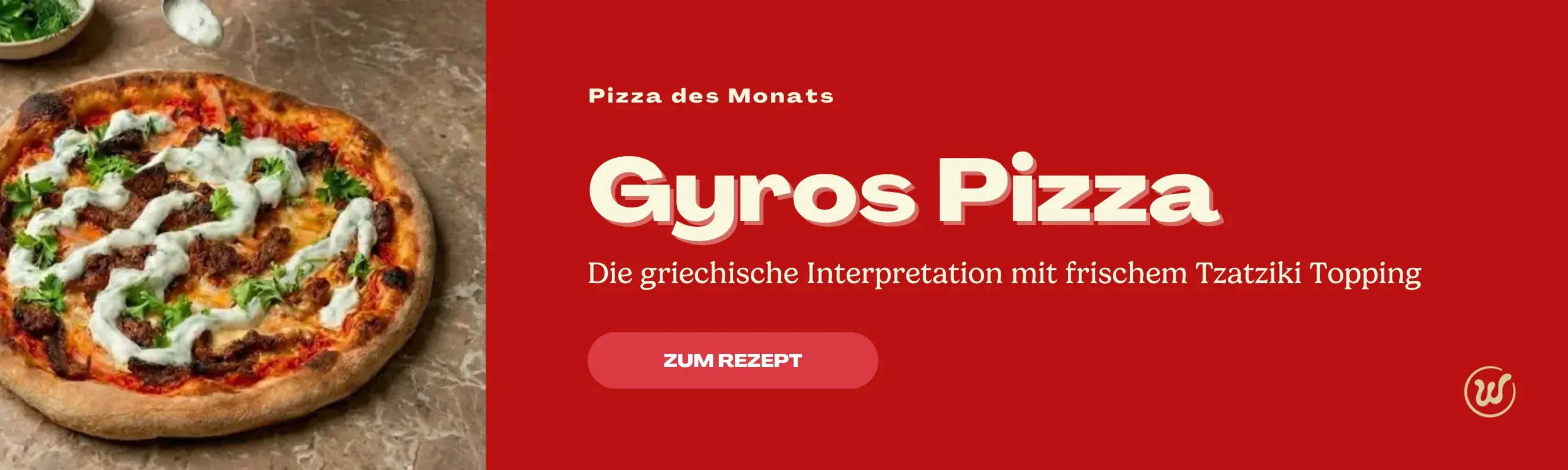 Gyros Pizza Rezept