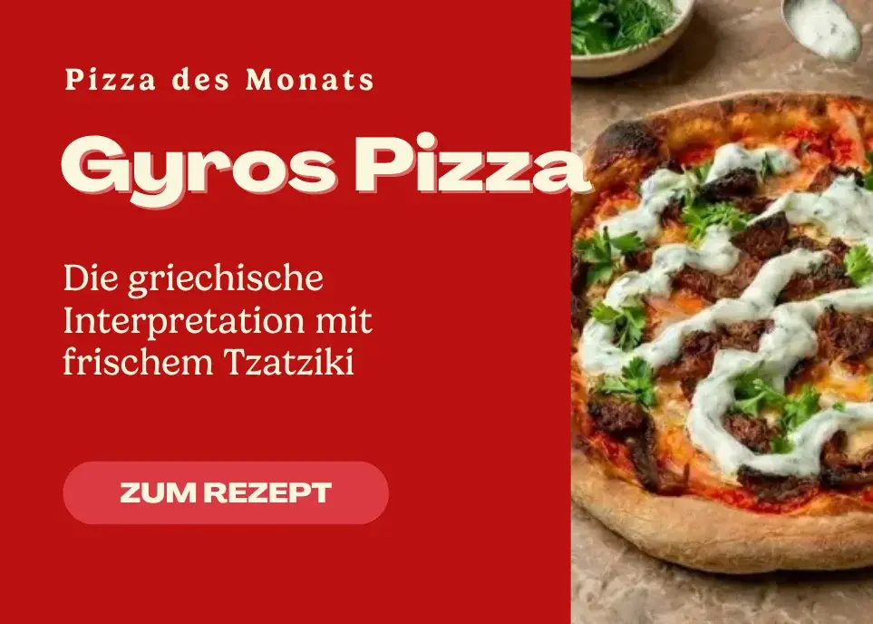 Gyros Pizza Rezept