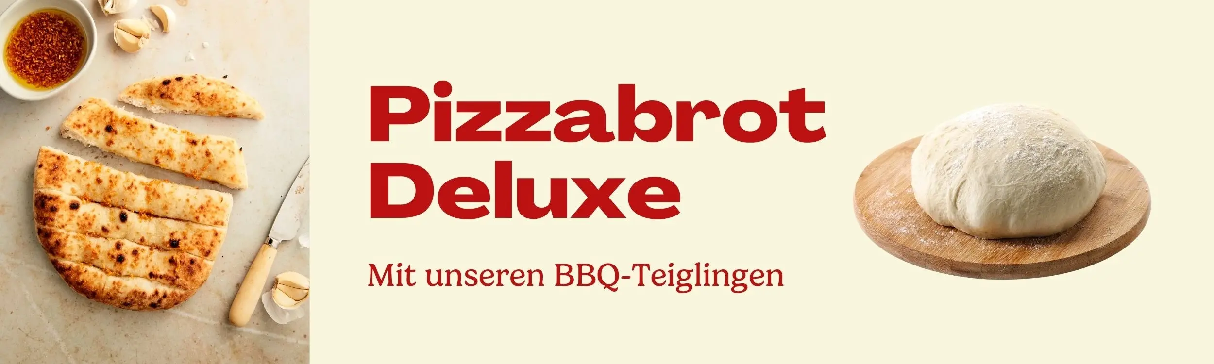 Pizzabrot Deluxe: Zu unseren Pizza-Teiglingen