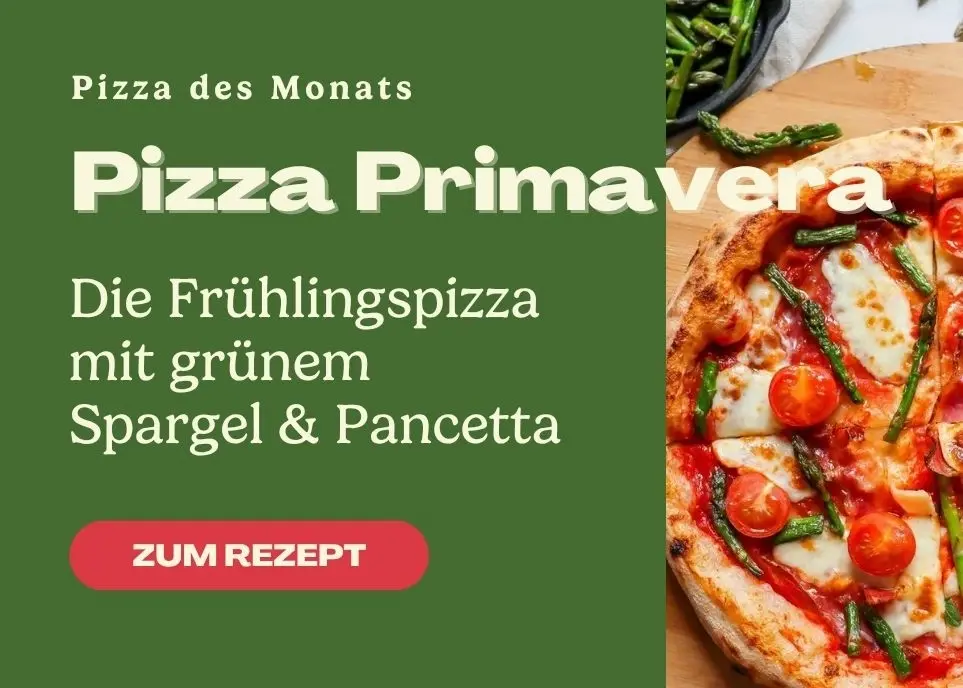Rezept des Monats: Pizza Primavera