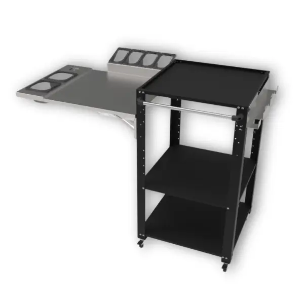 Pizzaofenwagen | Premium Comfort | schwarz