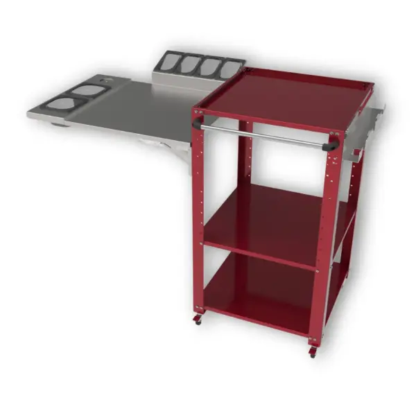 Pizzaofenwagen | Premium Comfort | rot