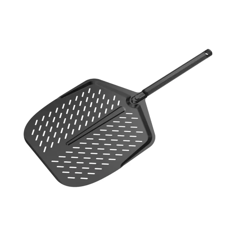 Witt Pizzaschieber | Ø 36cm | Carbongriff abnehmbar | Aluminium Black Edition