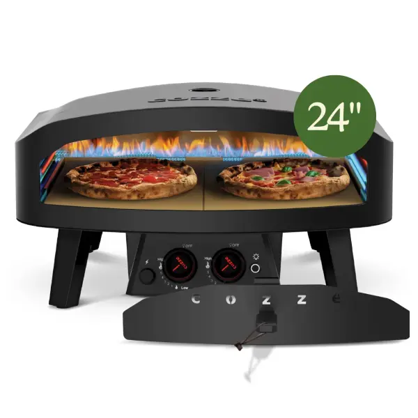 #342 B-Ware  Cozze 24" | Gas Pizzaofen | Black Edition