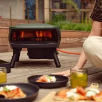 #444 PICCOLO Rotante 13" | Gas Pizzaofen inkl. Pizzaschaufel | C-Brenner | 5,2 kW |