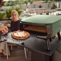 #444 PICCOLO Rotante 13" | Gas Pizzaofen inkl. Pizzaschaufel | C-Brenner | 5,2 kW |