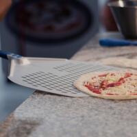 Gi Metal Pizzaschaufel Azzurra | Ø 33 cm | Stiel 60 cm | eckig
