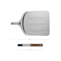 TONY Pizzaschieber 29 cm | Aluminium Pizzaschaufel für Pizzaöfen