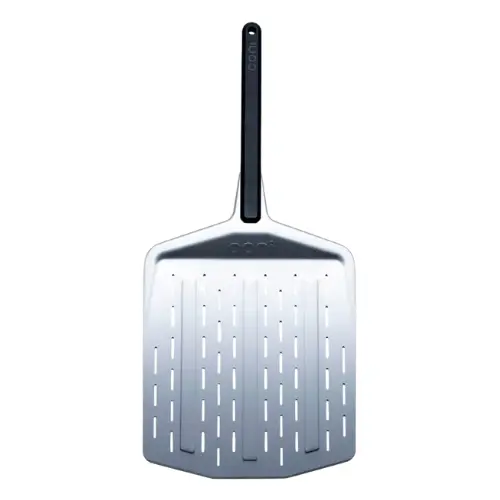 Ooni Pizzaschieber | Ø 35 cm | Stiel: 34 cm | perforiert | eckig