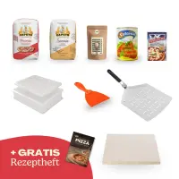 Waldis Pizza Starter Set Classico mit Pizzastein &...