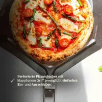 Waldis Pizza Starter Set Classico mit Pizzastein & Pizzaschieber | 11-tlg.
