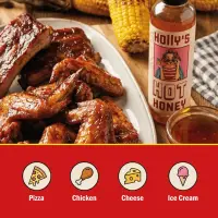 Holly’s Hot Honey | Chili Honig für Pizza & mehr | 355 g