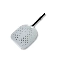 Effeuno Pizzaschieber perforiert | 33 x 33 cm | Stiel 37 cm