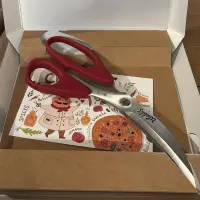 Pizzaschere Waldis Rot | Scherenmanufaktur PAUL inkl. Geschenkkarton