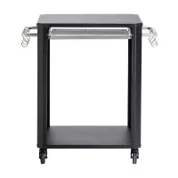 #451 B-Ware Cozze Outdoor-Tisch mit Rollen und Edelstahl Auszug | Millarco