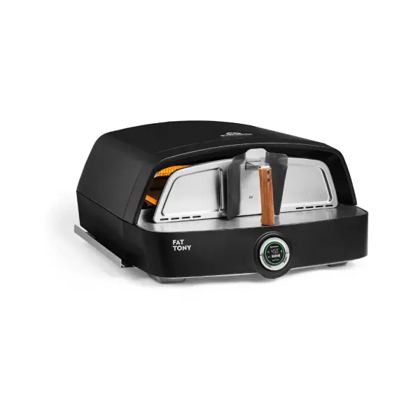 #473 B-Ware Fat TONY Gas Pizzaofen | 450°C Pizzaofen mit Dual-Temperaturmessung | bis 34 cm Pizza