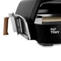 #473 B-Ware Fat TONY Gas Pizzaofen | 450°C Pizzaofen mit Dual-Temperaturmessung | bis 34 cm Pizza