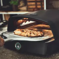 #473 B-Ware Fat TONY Gas Pizzaofen | 450°C Pizzaofen mit Dual-Temperaturmessung | bis 34 cm Pizza