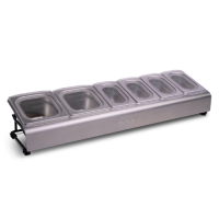 B-Ware # 407 Ooni Pizzatopping-Station | Edelstahl | 2x...