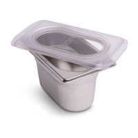 B-Ware # 407 Ooni Pizzatopping-Station | Edelstahl | 2x 1,6l Behälter | 4x 0,8l Behälter #1