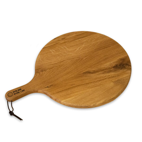 B-Ware Eiche Pizzabrett "Salerno" | Ø 35cm | Waldis