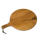 B-Ware Eiche Pizzabrett "Salerno" | Ø 35cm | Waldis