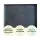 B-Ware Arbeitsplatte "Lucca" in Granitoptik | 68,5cm x 49,5cm | Waldis Pizza