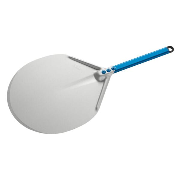 Gi Metal Pizzaschaufel Azzurra | Ø 30 cm | Stiel 30 cm | rund