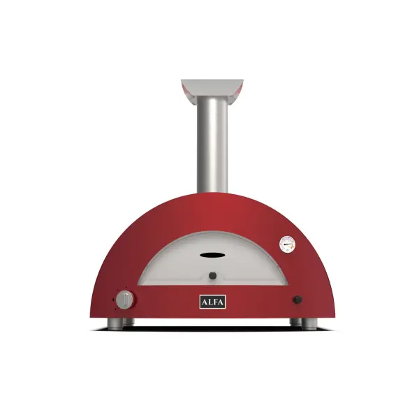 Moderno 2 Pizze | rot | Dual-Fuel | Alfa Forni
