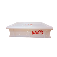Pizzaballenbox mit Deckel | H10 cm | 40x30x10