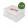 Pizzaballenbox mit Deckel | H7 cm | 40x30x7